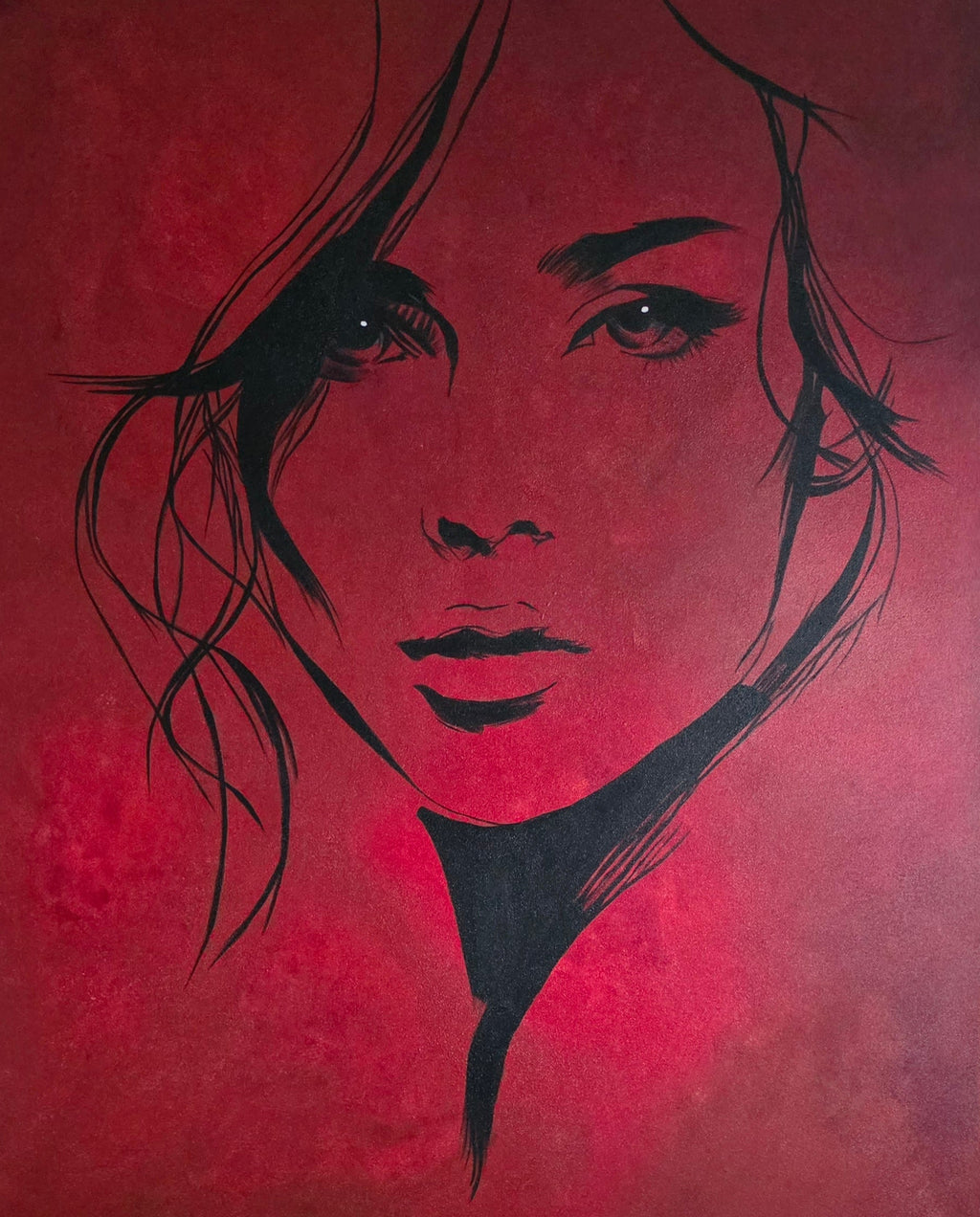 Inner fire | Storlek 80x100x3,7 cm