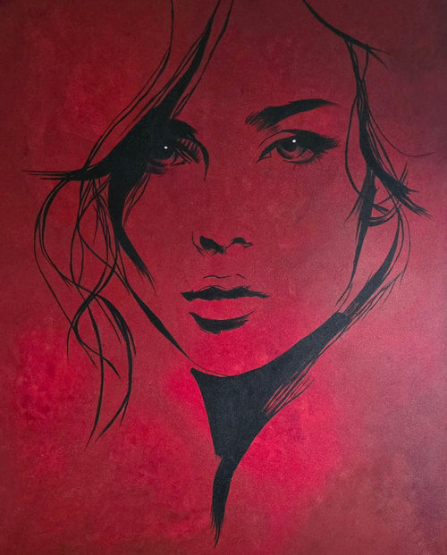 Inner fire | Storlek 80x100x3,7 cm